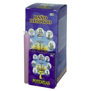 Baño Caja 250ML Siete Potencias con Vela